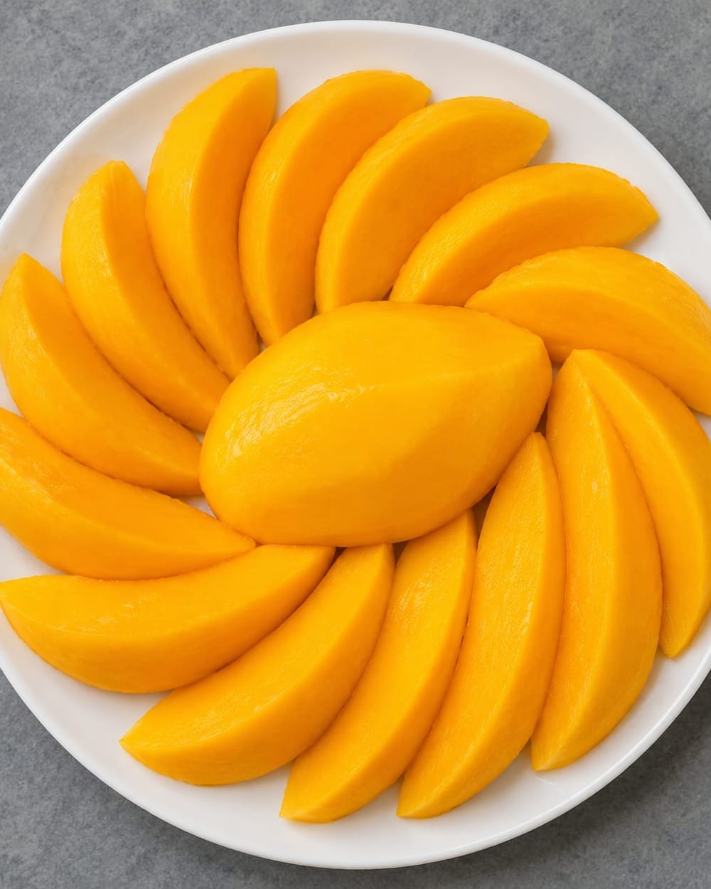 Egyptian mango, picked ripe and frozen in chunks